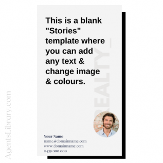 Blank  “Reels/Stories” Template 10