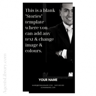 Blank  “Reels/Stories” Template 15