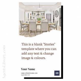 Blank  “Reels/Stories” Template 39