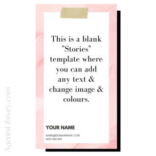 Blank  “Reels/Stories” Template 42