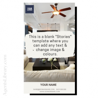 Blank  “Reels/Stories” Template 9