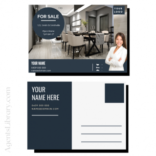 For Sale / Sold / For Rent  “Postcard” Template #13