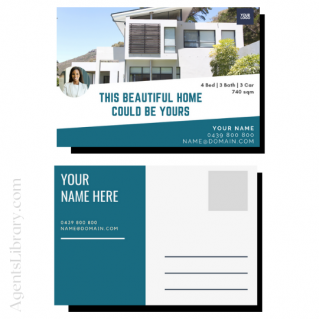 For Sale / Sold / For Rent  “Postcard” Template #5