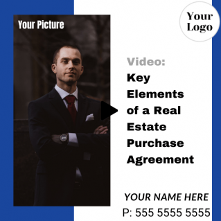 VIDEO: Key Elements of a Real Estate Purchase Agreement