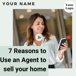 Social Media VIDEO – 7 Reasons to Use an Agent to sell your home