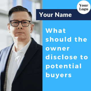 VIDEO: What the seller needs to disclose to prospective buyers
