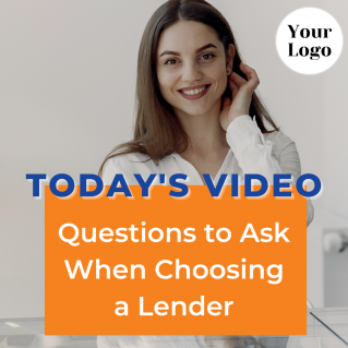 VIDEO Social Media – Questions to Ask When Choosing a Lender