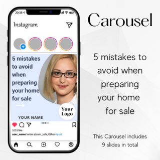 Carousel Template – 5 mistakes to avoid when preparing your home  for sale