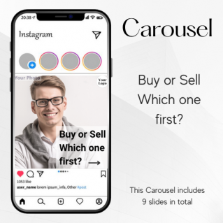 Carousel Template – Buy or Sell Which one first