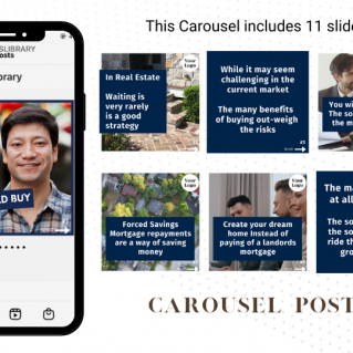 Carousel Template – 7 reasons you should buy now (11 Slides)