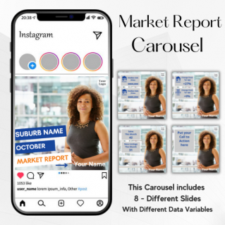 Market Report Carousel – Style 1