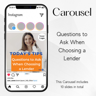 Carousel Template – Questions to Ask When Choosing a Lender
