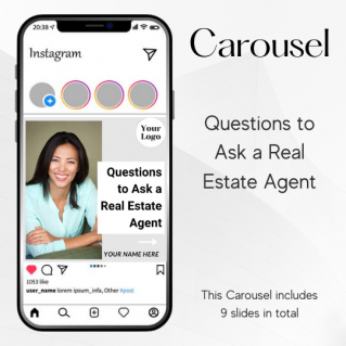 Carousel Template – Questions to Ask a Real Estate Agent