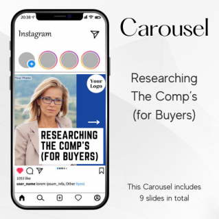 Carousel Template – Researching The Comp’s (for Buyers)