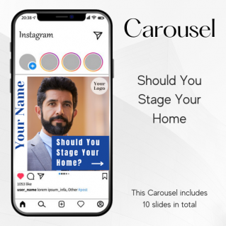 Carousel Template – Should You Stage Your Home