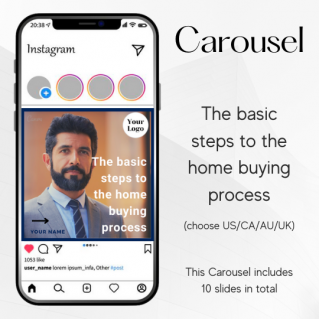 Carousel Template – The basic steps to the home buying process