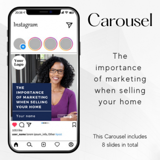 Carousel Template – The importance of marketing when selling your home