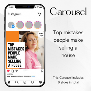 Carousel Template – Top mistakes people make selling a house