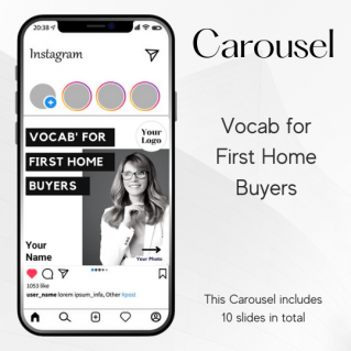 Carousel Template – Vocab for First Home Buyers