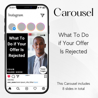 Carousel Template – What To Do if Your Offer Is Rejected