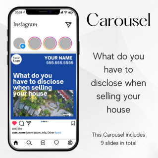 Carousel Template – What do you have to disclose when selling your house
