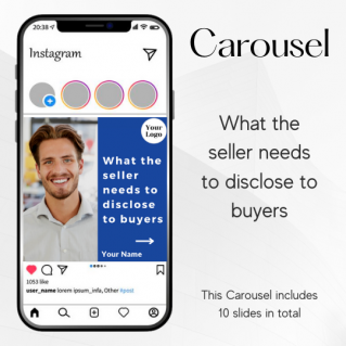 Carousel Template – What the seller needs to disclose to buyers