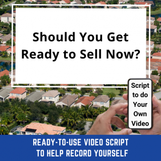 VIDEO SCRIPT:   Should you sell before buying?